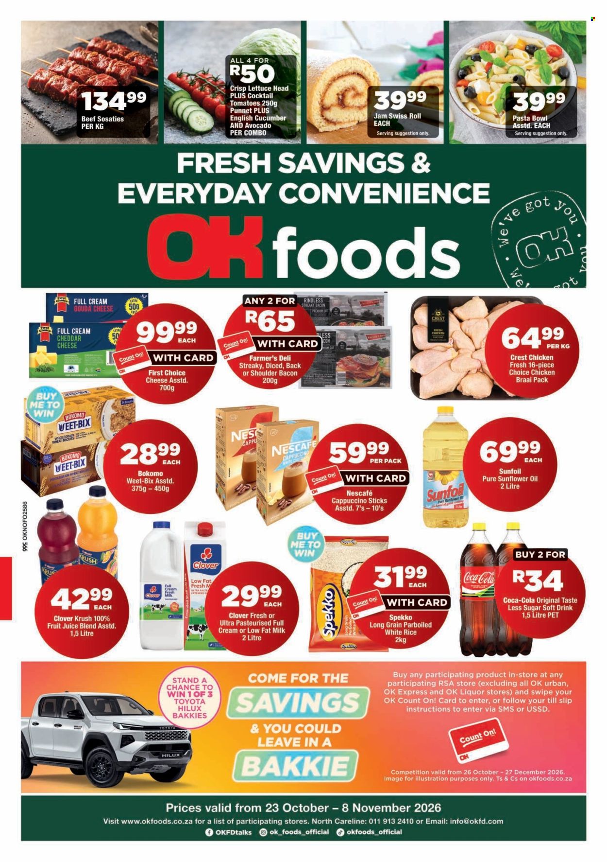 OK Foods specials - 23/10/2026 - 08/11/2026. Page 1