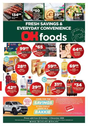 OK Foods catalogue  - 23/10/2026 - 08/11/2026.