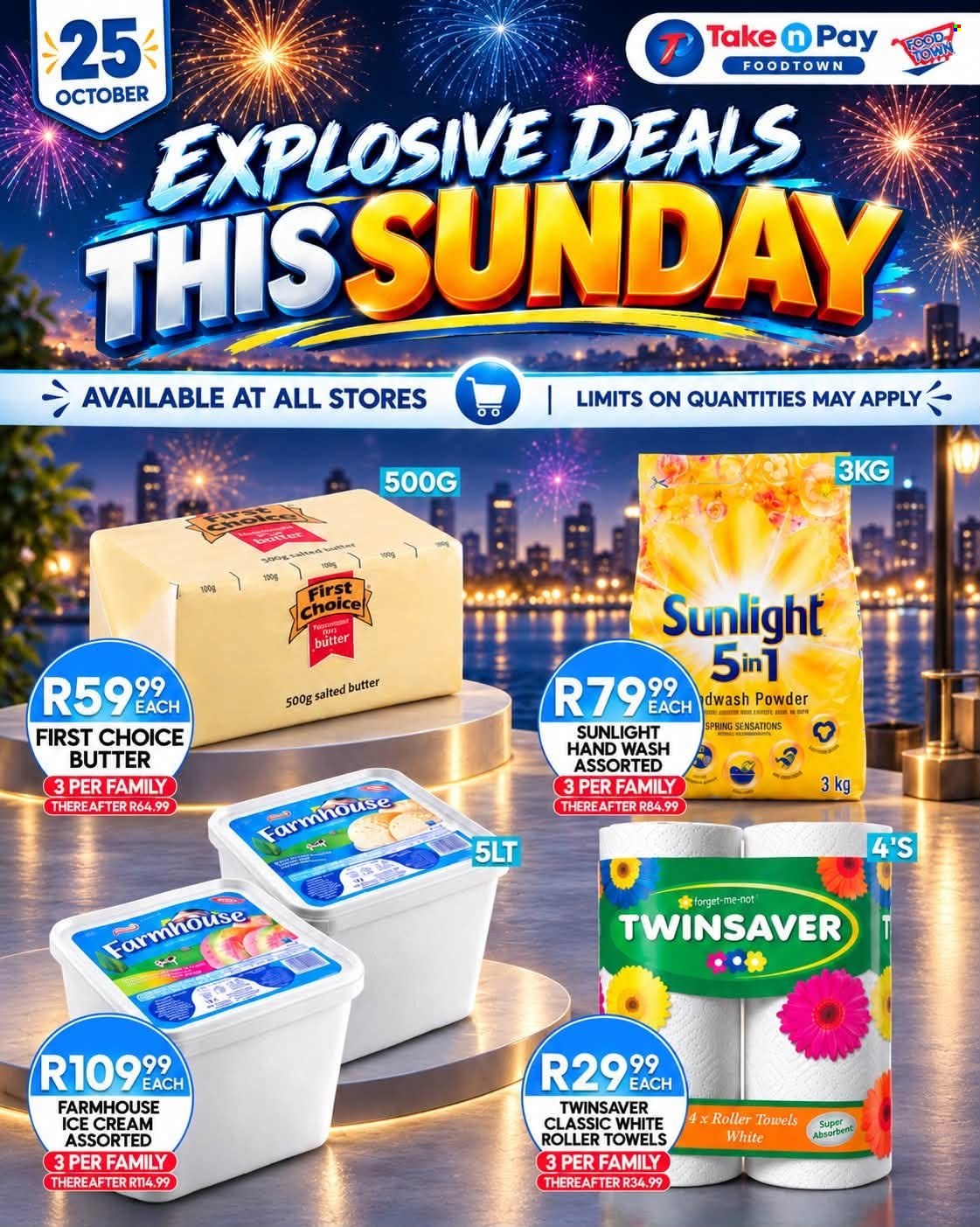 Take n Pay specials - 25/10/2026 - 25/10/2026. Page 1