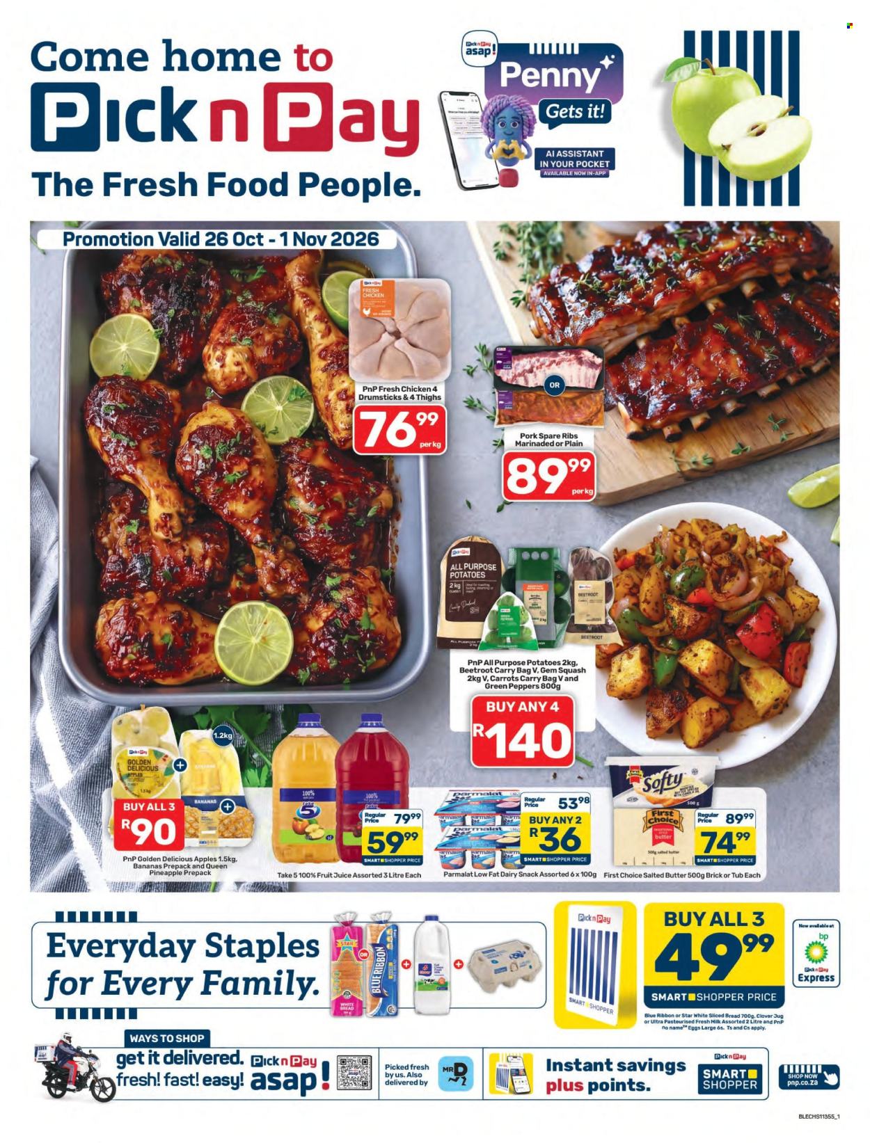Pick n Pay specials - 26/10/2026 - 01/11/2026. Page 1