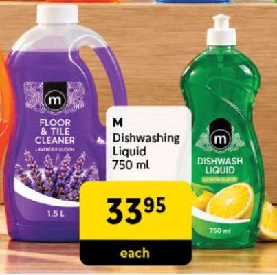 m Dishwashing Liquid