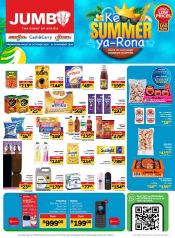 Jumbo Cash & Carry catalogue  - 29/10/2026 - 11/11/2026.