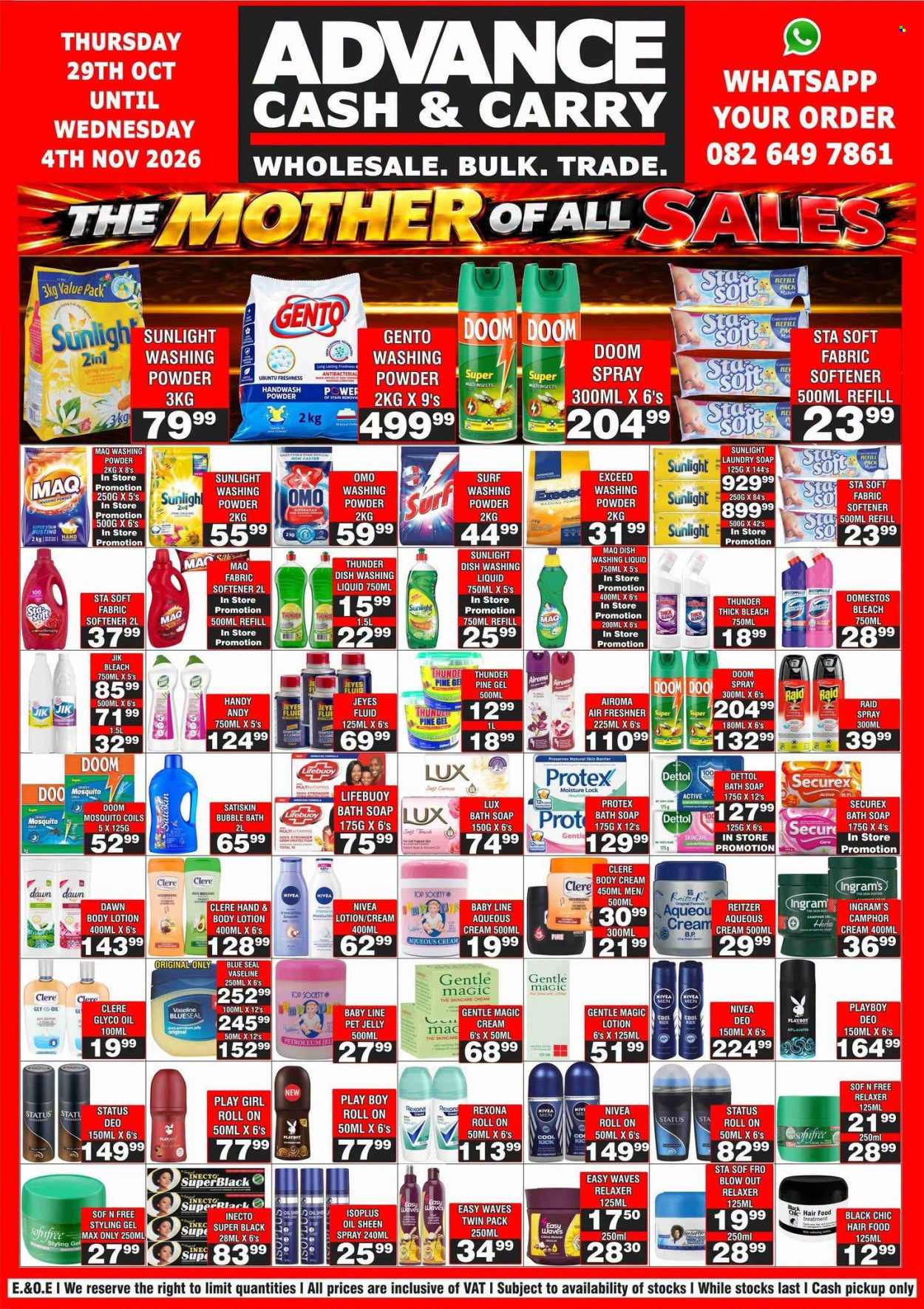 Advance Cash & Carry specials - 29/10/2026 - 04/11/2026. Page 8